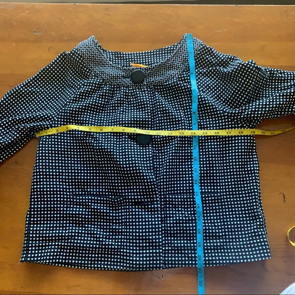 Ruby Rd Crop Polka Dot Lightweight Jacket - Picture 8 of 13